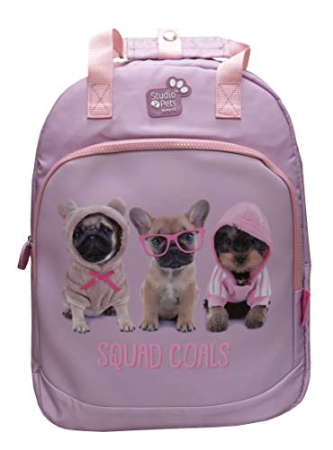 Studio Pets Mochila 40cm Perrito Adaptable A Trolley de Mochila Tipo Casual, 40 cm, 22 litros, Multicolor