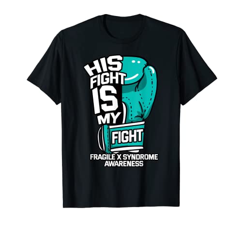 Su lucha es mi lucha frágil X Síndrome Concientización Guerrero Camiseta