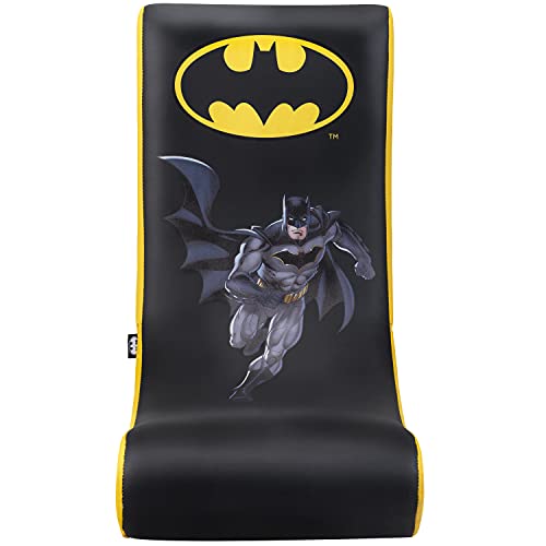 Subsonic - Batman - Silla De Juego Gaming Rock'N'Seat Junior - Asiento Gamer Para Habitación De Niños Y Adolescentes Con Licencia Oficial (PlayStation 5)