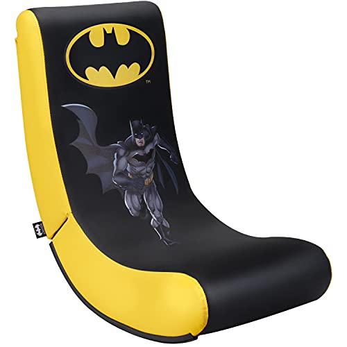 Subsonic - Batman - Silla De Juego Gaming Rock'N'Seat Junior - Asiento Gamer Para Habitación De Niños Y Adolescentes Con Licencia Oficial (PlayStation 5)