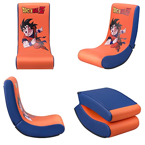 Subsonic - DBZ Dragon Ball Z - Silla De Juego Gaming Rock'n'Seat Junior - Asiento Gamer para Habitación De Niños Y Adolescentes con Licencia Oficial (Playstation 5