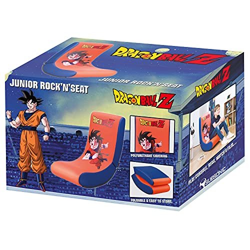 Subsonic - DBZ Dragon Ball Z - Silla De Juego Gaming Rock'n'Seat Junior - Asiento Gamer para Habitación De Niños Y Adolescentes con Licencia Oficial (Playstation 5