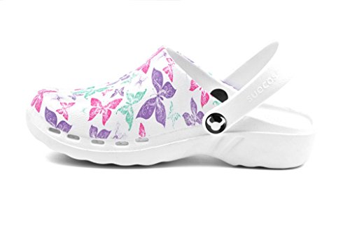 Suecos® Oden Midsummer - Zueco con diseño ergonómico y utraligero, (Multicolor 22), 36 EU