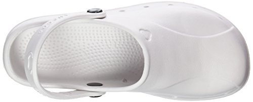 Suecos Skoll, Zuecos de Trabajo Unisex Adulto, Blanco (White), 38 EU