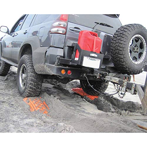 SUMEX Planchas de Desatasco Rescate para Arena Barro Nieve 4x4 Todoterreno 2 Unidades Orange