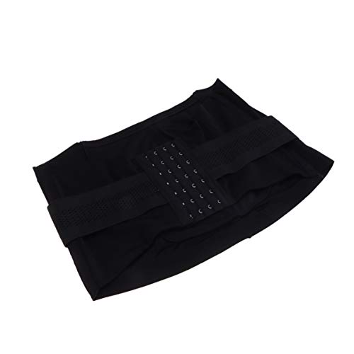 SUPVOX Cinturón de recuperación de Cadera posparto para Mujer recortador de Cintura Moldeador de Cuerpo Soporte de Hueso pélvico sacroilíaco (Talla XL Negro)