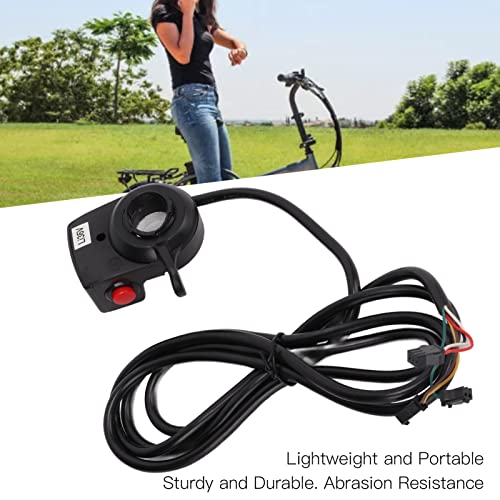 Surebuy Puño del Acelerador con Control de Velocidad, Fácil de Transportar Y Almacenar Puños del Acelerador Duraderos para Bicicletas Eléctricas, Scooters, Vehículos Eléctricos, Etc.(#1)