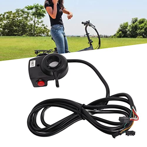 Surebuy Puño del Acelerador con Control de Velocidad, Fácil de Transportar Y Almacenar Puños del Acelerador Duraderos para Bicicletas Eléctricas, Scooters, Vehículos Eléctricos, Etc.(#1)