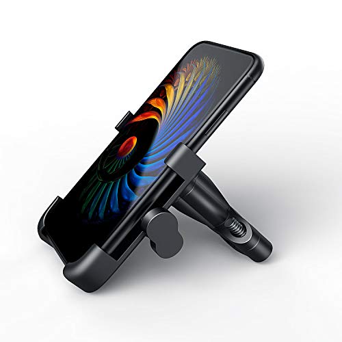 Suxman Soporte Moto Móvil, Bici, Motocicleta Carretera de Aluminio, Anti Vibración con 360° Soporte Universal Antideslizante para iPhone X, 8/7/6s 6 Plus,Samsung Galaxy S9/S8/ S7