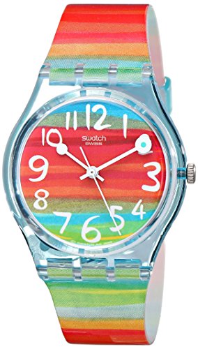 Swatch Reloj Analógico de Cuarzo para Mujer con Correa de Plástico – GS 124