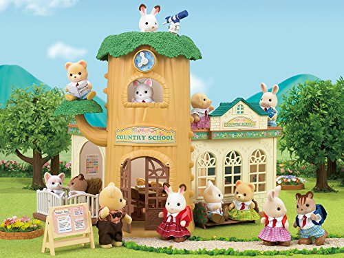 Sylvanian Families- Country Tree School Mini muñecas y Accesorios, Multicolor (Epoch para Imaginar 5105) , color/modelo surtido