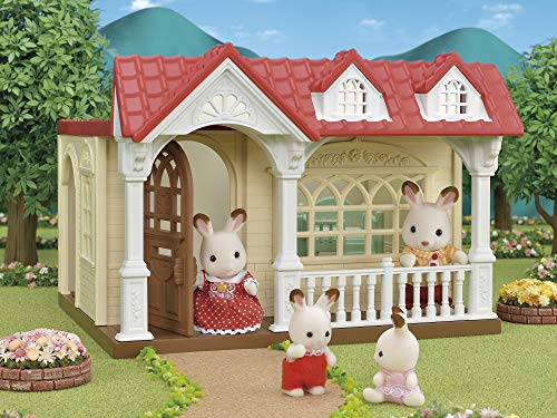 SYLVANIAN FAMILIES- Sweet Raspberry Home Dulce Casita de Las Frambuesas, Multicolor (EPOCH 05393)