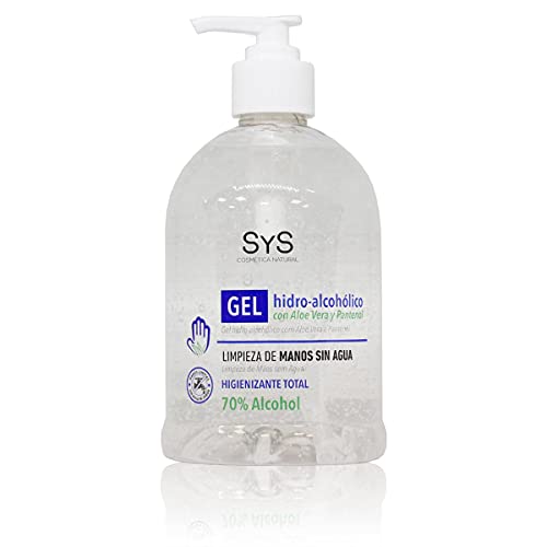 SyS 50421 Aloe Vera Dosificador Gel Hidroalcoholico, color Multi, 500 ml