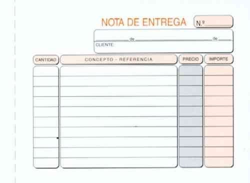 Talonario PRAXTON Notas De Entrega 8º Duplicado, Pack x10