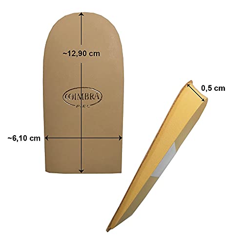 Taloneras para aumentar estatura (0,5 cm Talla S)