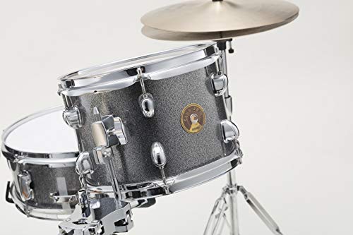 TAMA Club JAM - Kit de batería Galaxy, Gris Plateado, 10/14/18/5 x 13, 4 Piezas