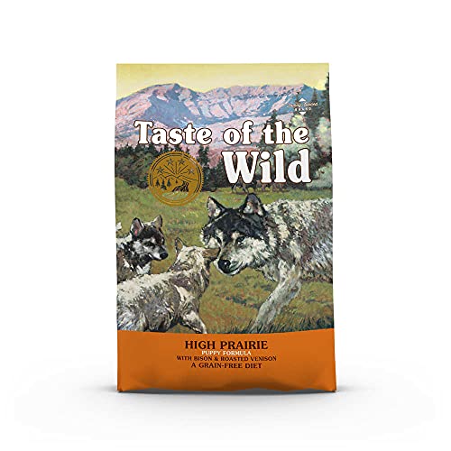 Taste Of The Wild pienso para cachorros con Bisonte y Venado asados 5,6kg High prairie puppy