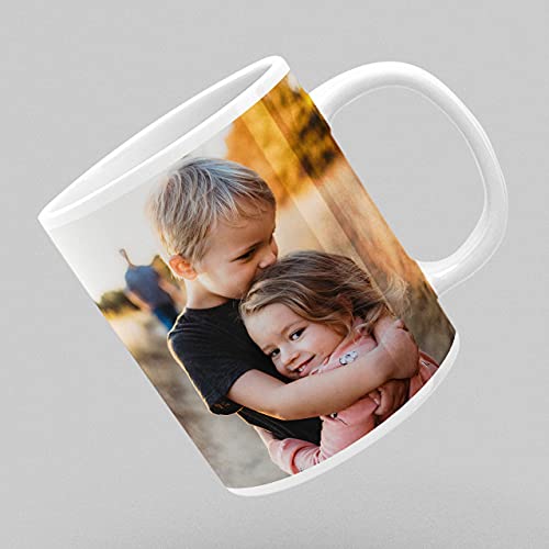 Tazas personalizadas con tu Foto y texto, Compra solidaria, Personaliza Tu taza con tu propio diseño, Personaliza tu taza con la imagen y el texto que más te guste