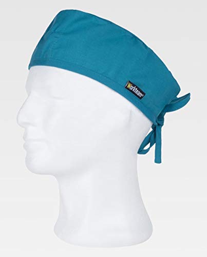 Teamwork Gorro Médico, Enfermera, Quirófano, Anestesista, Dentista, Gorro Sanitario. Unisex Turquesas