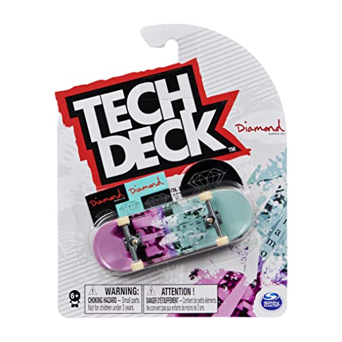 Tech Deck- Tech Deck-96mm Fingerboard with Authentic Designs, For Ages 6 and Up (Styles Vary) (Spin Master 6028846)