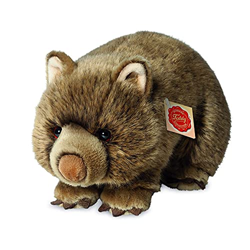 Teddy Hermann 91426 Wombat 26 cm, Peluche, edición Especial Teddy Hermann explica