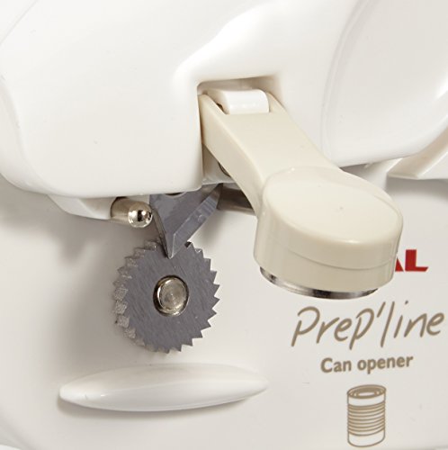 Tefal Prep'Line 853531 Abrelatas Eléctrico, 20 W, Plástico, Blanco