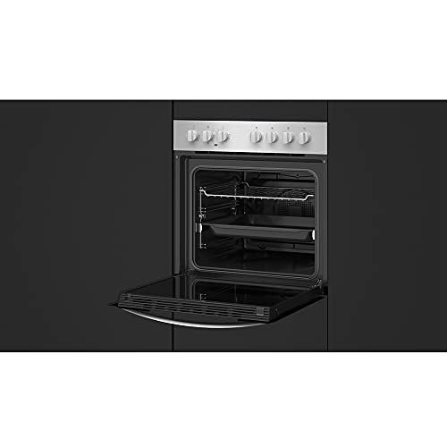 Teka Horno Polivalente Multifunción | Modelo HBE 615 ME | 6 Funciones de cocinado | Sistema de Limpieza Hydroclean Pro | 60 cm | Color Acero Inoxidable | Eficiencia Energética A, 2615 W, 70 litros