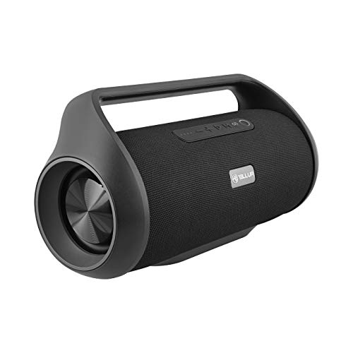 TELLUR Obia - Altavoz Bluetooth 50 W TWS, Radio FM, Manos Libres, USB, Entrada Auxiliar 3,5 mm, Color Negro