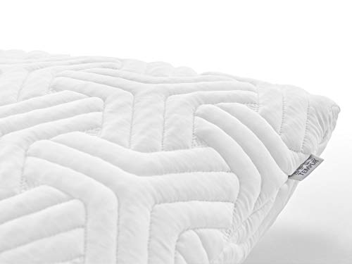 TEMPUR Comfort - Almohada clásica híbrida 40 x 80 cm, (Extra Suave), Color Blanco