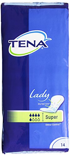 Tena - Lady Super - Compresas para pérdidas de orina - 14 unidades