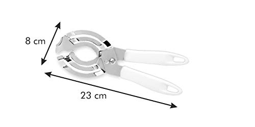 Tescoma Presto Abre Botes, Acero Inoxidable, Blanco, 27x10.5x3 cm