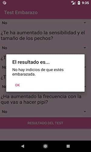 Test de Embarazo - Revisa si puedes estar Embarazada