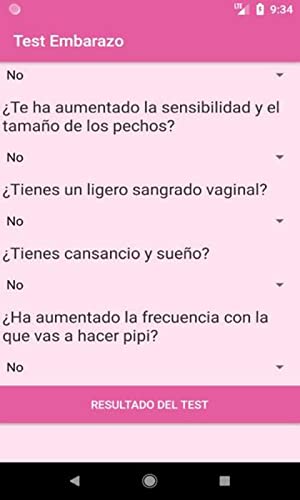 Test de Embarazo - Revisa si puedes estar Embarazada