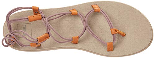 Teva Voya Infinity, Sandalias Planas Mujer, Malva crepúsculo, 42 EU