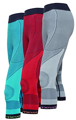 Teyder 925PT-189-L/XL - Hevet Shapecell Sport Pantalones De Cuerpo Reductores, Grande/X-Grande Rojo/Negro