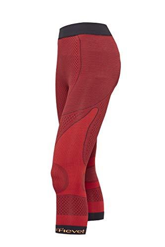 Teyder 925PT-189-L/XL - Hevet Shapecell Sport Pantalones De Cuerpo Reductores, Grande/X-Grande Rojo/Negro