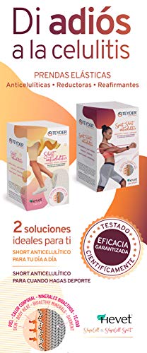 Teyder 925PT-189-L/XL - Hevet Shapecell Sport Pantalones De Cuerpo Reductores, Grande/X-Grande Rojo/Negro