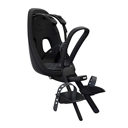 Thule Yepp Nexxt Mini - Asiento Delantero Unisex para niño, Color Negro, Carga máxima de 15 kg