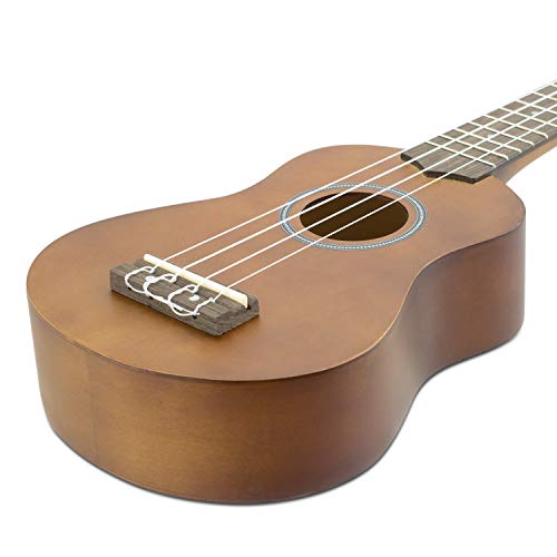 Tiger UKE12-NT - Ukelele Soprano para Principiante s con Estuche