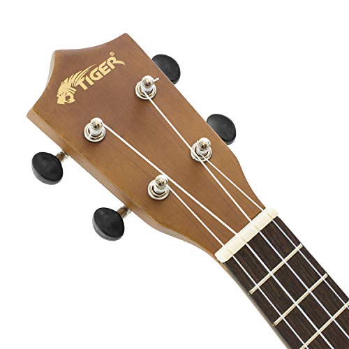 Tiger UKE12-NT - Ukelele Soprano para Principiante s con Estuche