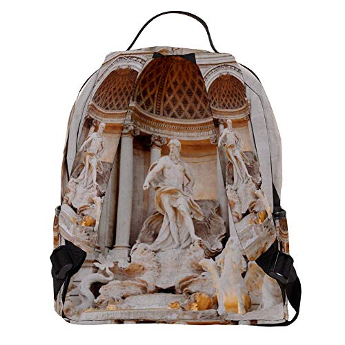 TIZORAX - Mochila de viaje para alberca, estilo italiano, para ordenador portátil, mochila de hombro para estudiantes, mochila escolar, bolso de mano – ligera