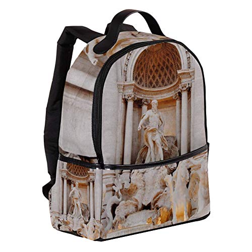 TIZORAX - Mochila de viaje para alberca, estilo italiano, para ordenador portátil, mochila de hombro para estudiantes, mochila escolar, bolso de mano – ligera