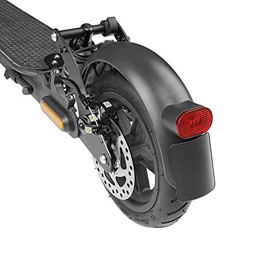 Tmom Amortiguador Trasero es Adecuado para Xiaomi M365 Pro/Pro2/1s/M365 Scooter Eléctrico, Suspensión con Guardabarros, Se puede Instalar Placa de Matrícula Scooter Accesorios (negro-para M365/1S)