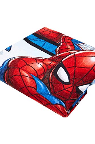 Toalla de playa Marvel Spider-Man toalla para niños diseños diferentes 70 x 140 cm, 100% algodón (Spider-Man Moon)