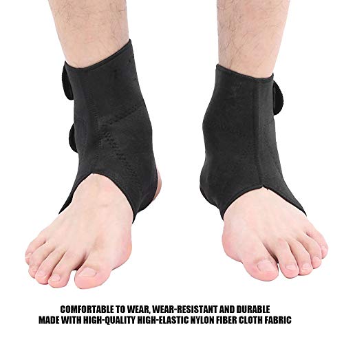 Tobillera Calentada, Tobillera Para Fascitis Plantar Con Controlador De 3 Niveles Para Terapia De Calor Húmedo, Alivio Del Dolor De Lesiones Por Esguinces, Distensiones, Artritis, Tendones Desgarrados