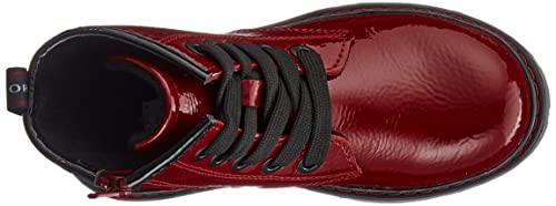 TOM TAILOR 9071602, Bota a la Altura de la Pantorrilla Niñas, Rojo, 30 EU