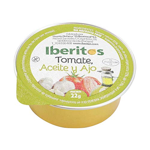 Tomate ajo y aceite en monodosis Iberitos - 45 unidades x 22 gr