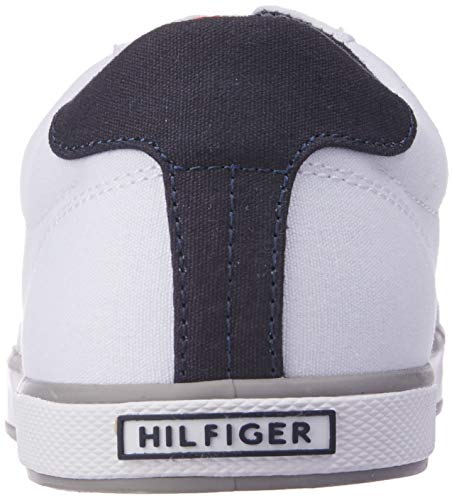 Tommy Hilfiger H2285arlow 1d, Zapatillas Hombre, Blanco (White 596), 43 EU