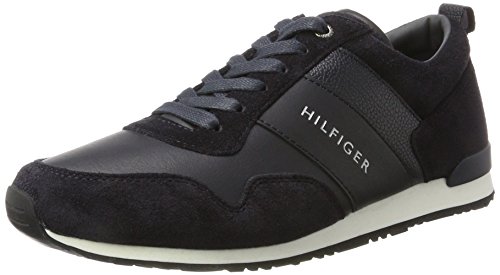 Tommy Hilfiger M2285Axwell 11C1, Zapatillas Hombre, Azul (Midnight), 43 EU