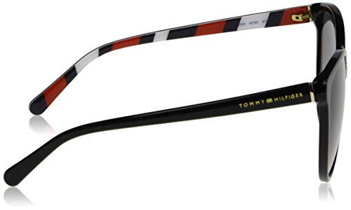 Tommy Hilfiger TH 1670/S Gafas de Sol, Negro, 57 para Mujer